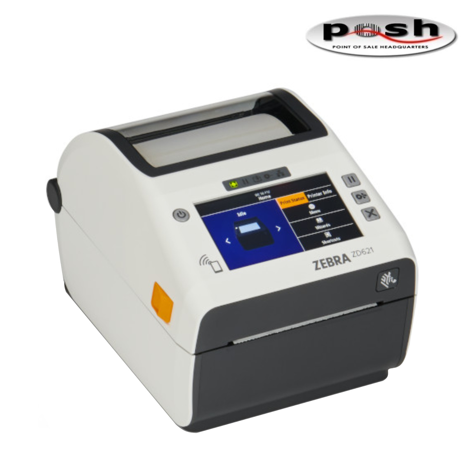 NEW Zebra ZD6AL42-D21F00EZ ZD621 Healthcare Label Printer Cutter Ethernet