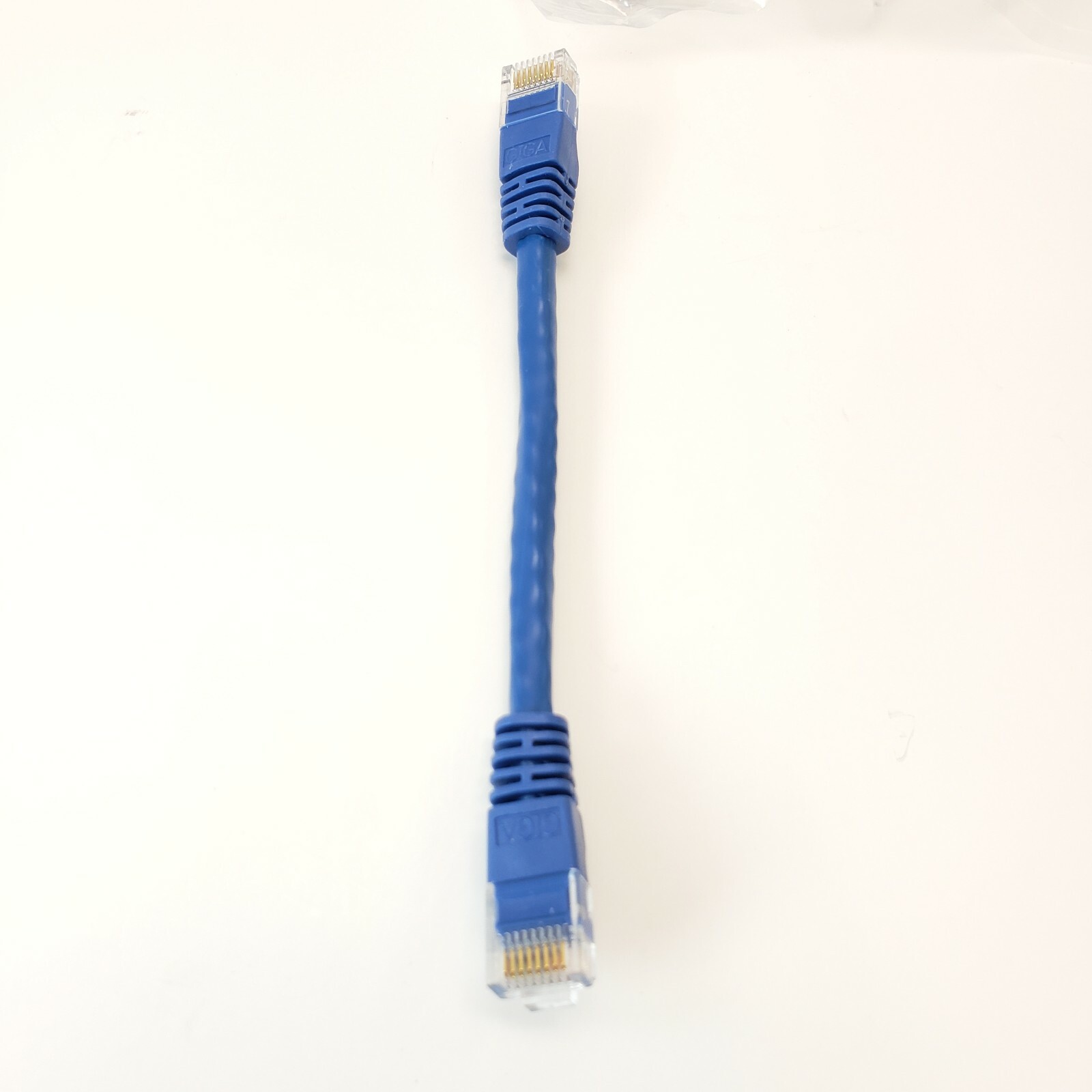 Cat 6 Patch Cable 6 inch Blue High Speed Internet Ethernet Cord RJ45 Pack of 10