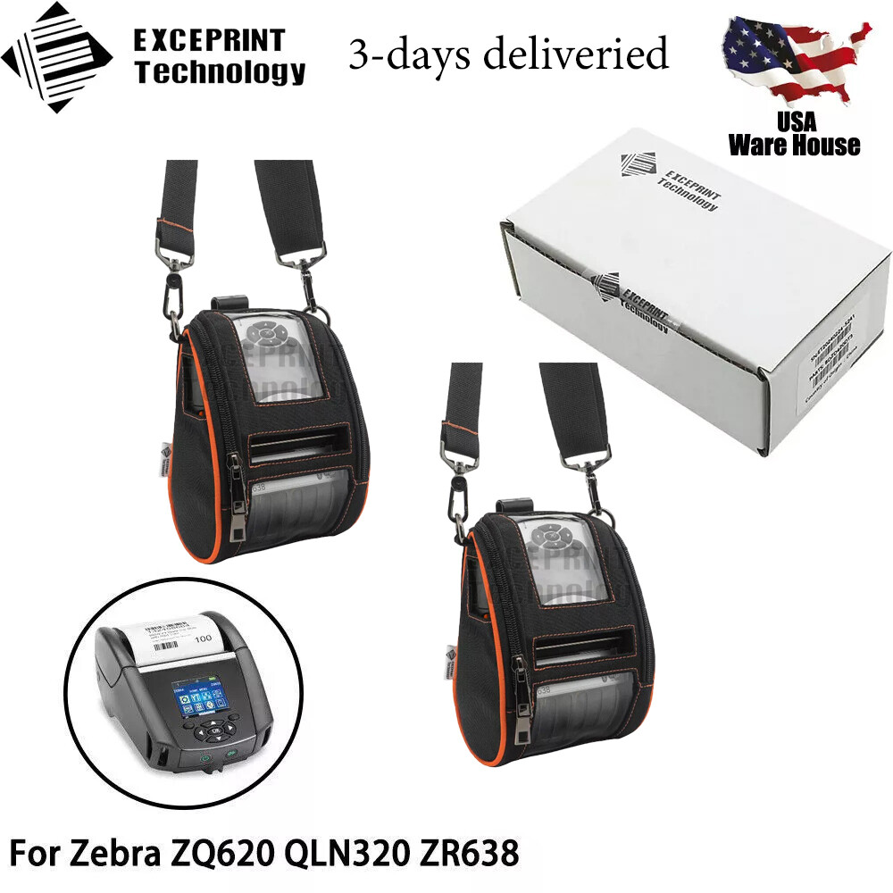 ✅ 2pcs Carrying Holster Shoulder Strap Belt Clip for Zebra ZQ620 QLN320 ZR638 ✅