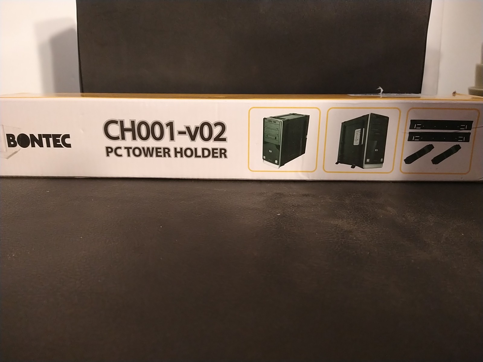 Under Desk Steel PC Tower Holder Desktop Straps