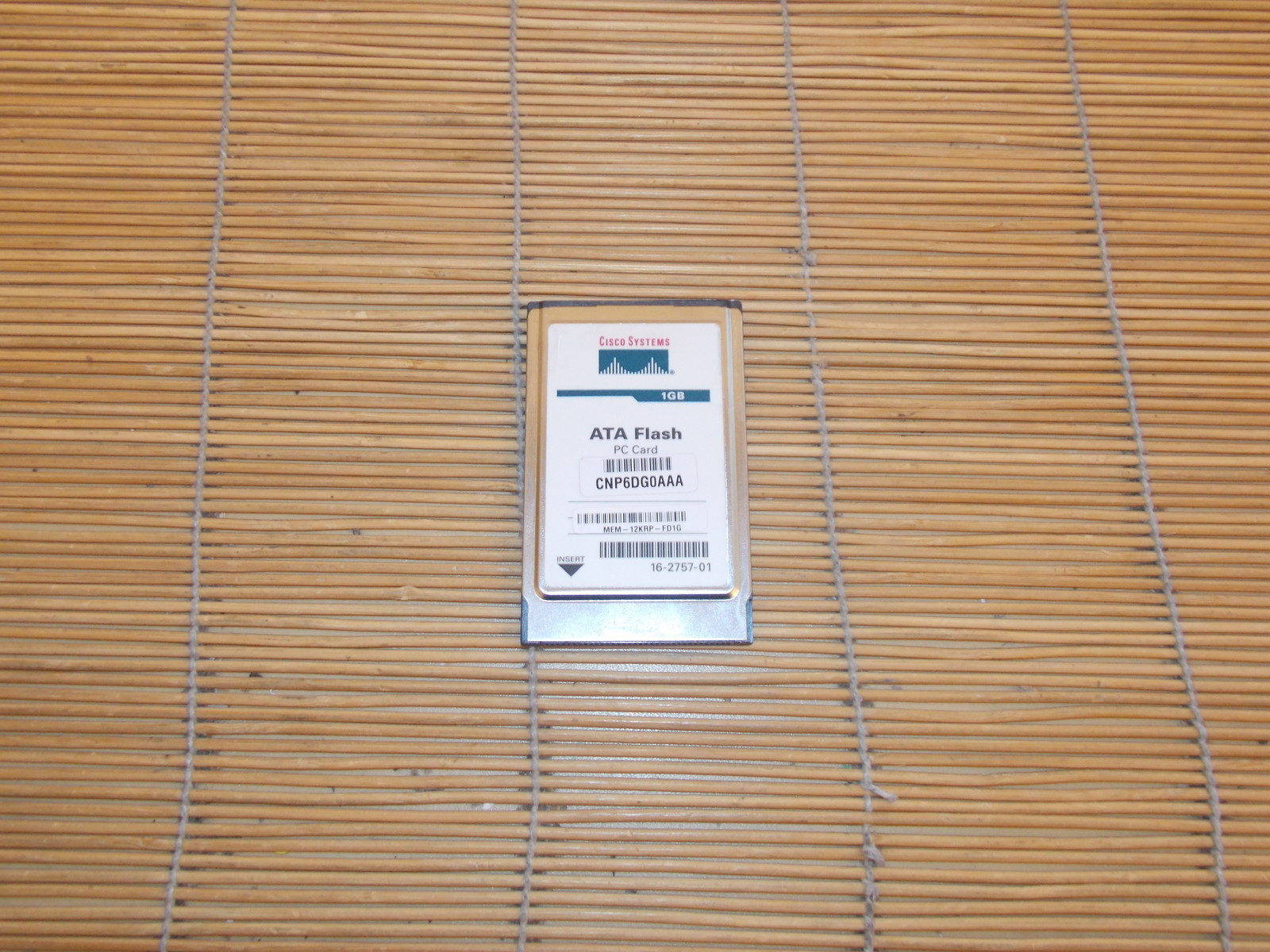 Cisco MEM-12KRP-FD1G 2000 Series, 1GB PC ATA Flash Disk