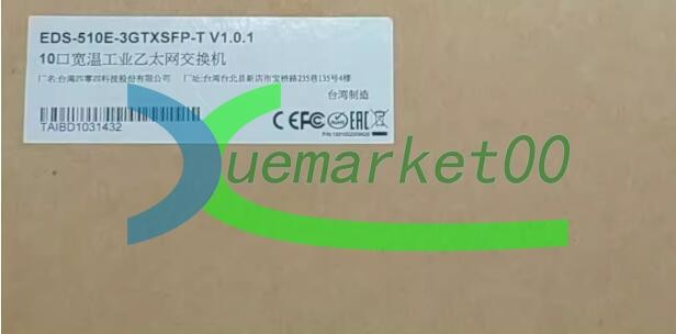1PC NEW MOXA EDS-510E-3GTXSFP-T V1.0.1 Industrial Ethernet Switches