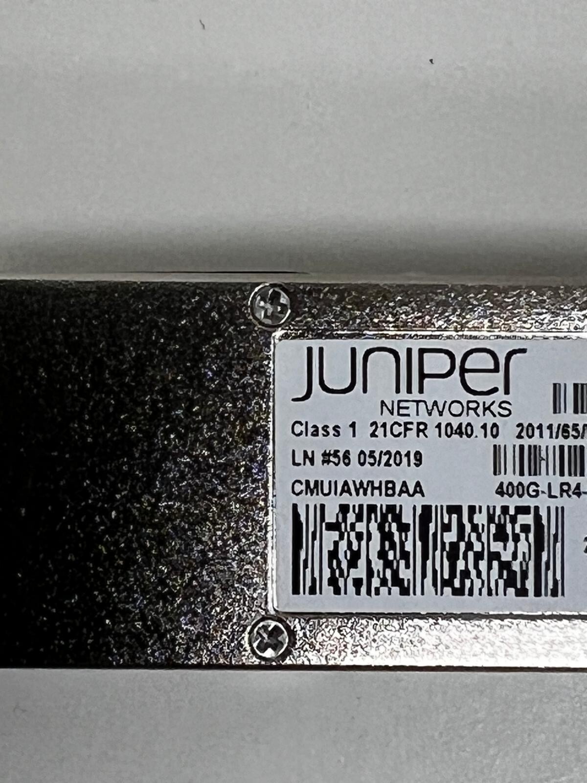 JUNIPER QDD-400G-LR4-10  400G 10km Long Reach SMF