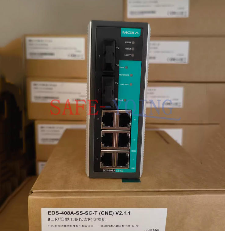ONE MOXA EDS-408A-SS-SC-T Ethernet switch