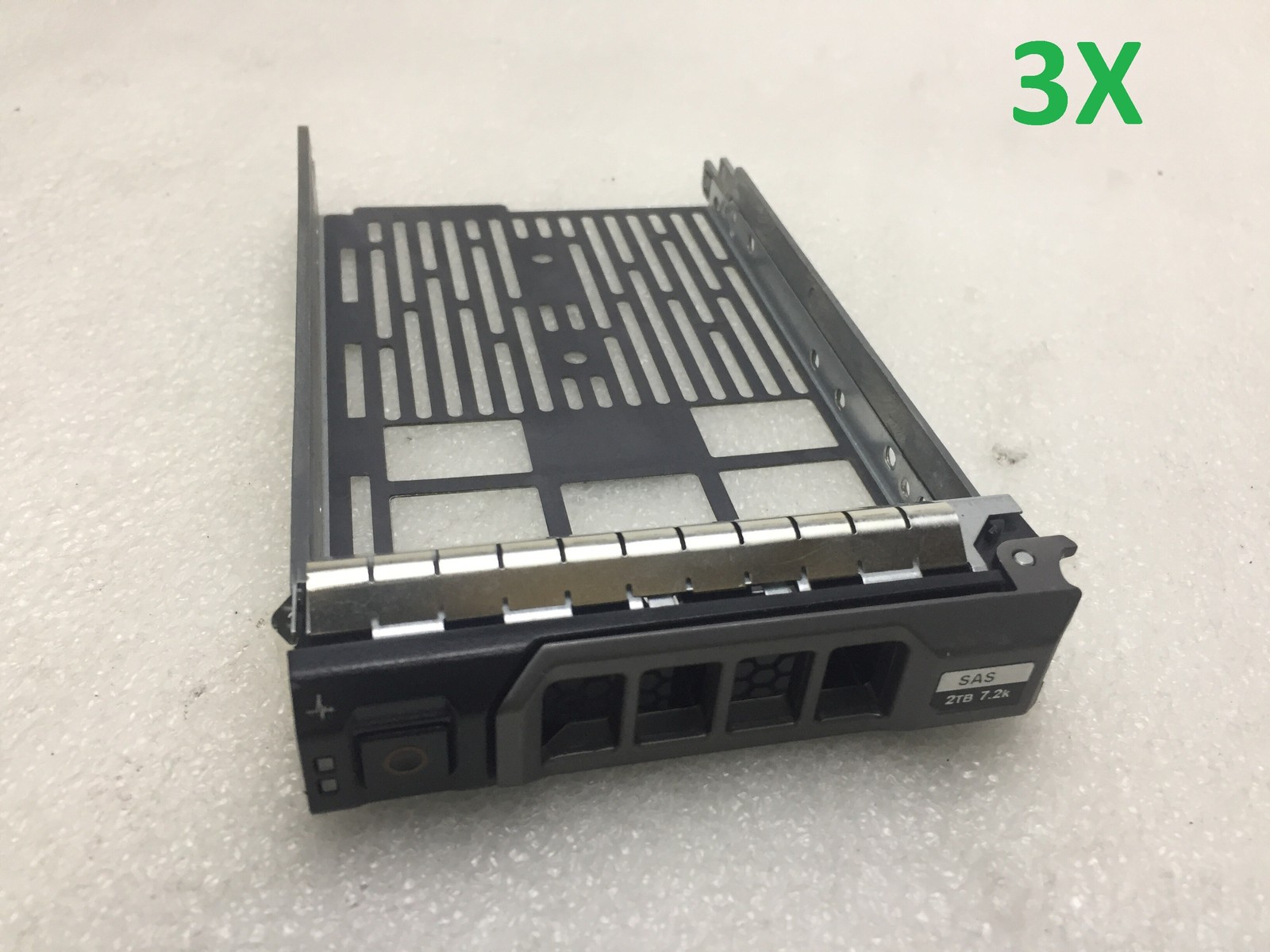 Lot of 3 Dell 3.5" Original SATA Hard Drive Tray Caddy 058CWC/0KG1CH/0F238F