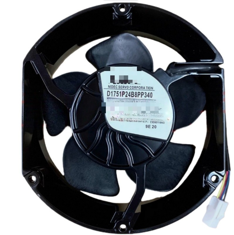 1PCS NEW Nidec D1751P24B8PP340 DC24V 3.4A Inverter Cooling Fan