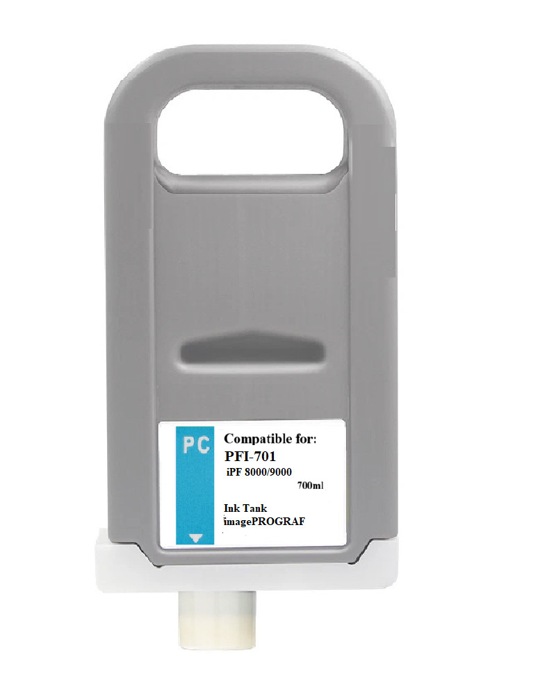 PFI-701 Photo Cyan Ink Cartridge for IPF 8000s 9000s 8000 9000 PFI701PC