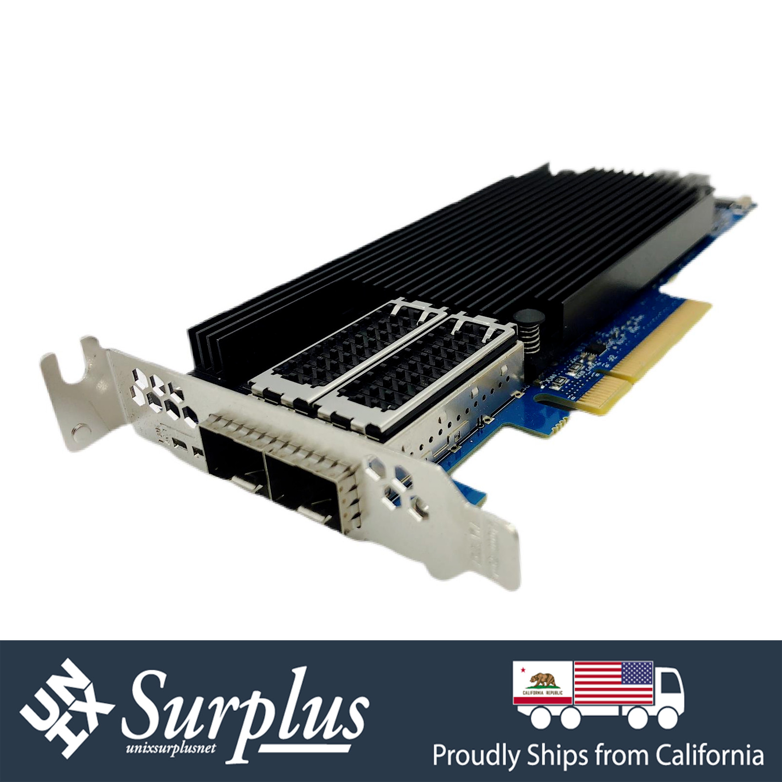 Netronome Agilio CX Low Latency Dual Port 25GbE SFP28 PCIe x16 Ethernet Adapter