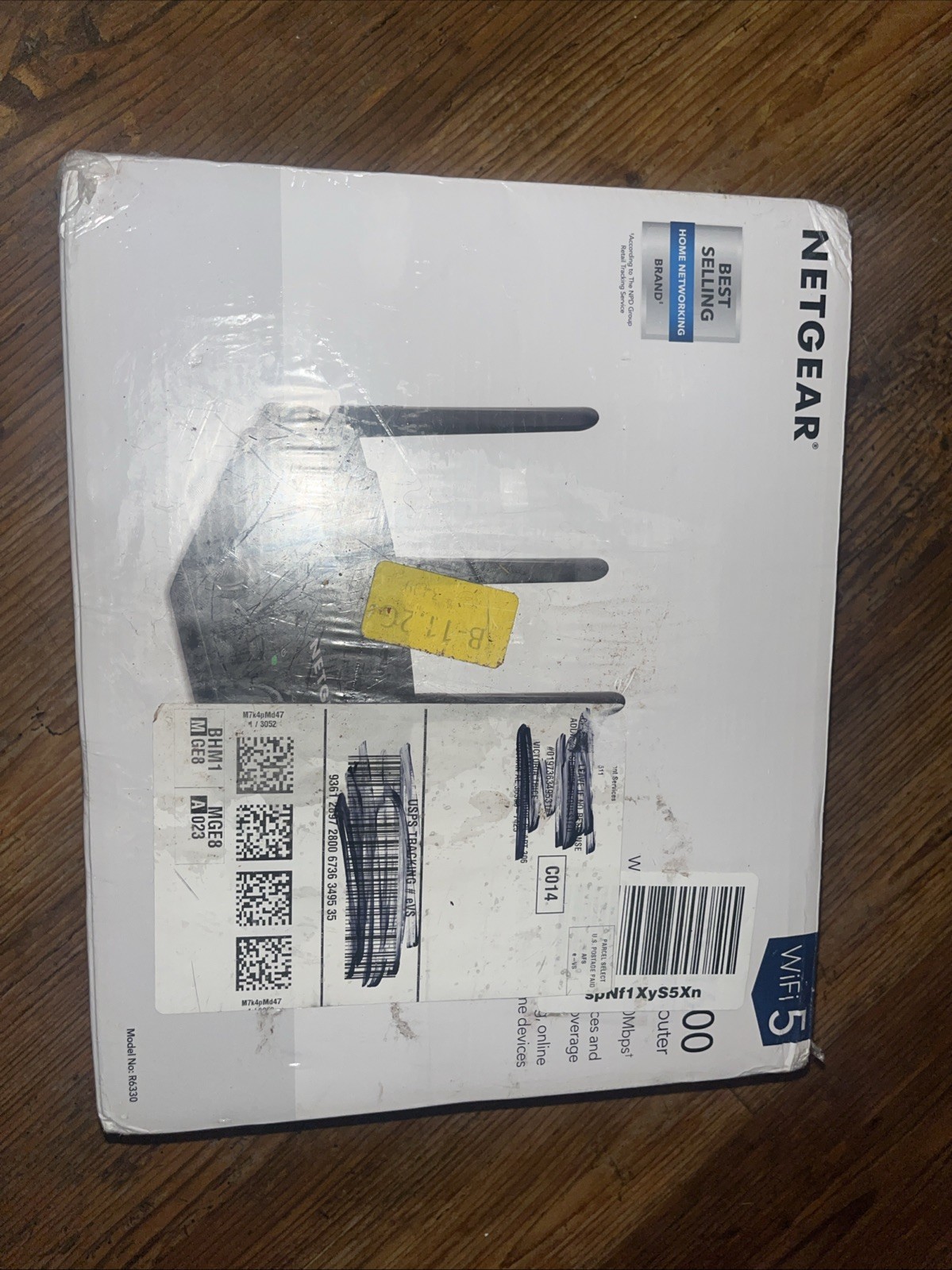 New NETGEAR AC1600 Dual Band Gigabit Smart WiFi 5 Router (R6330) Sealed NIB