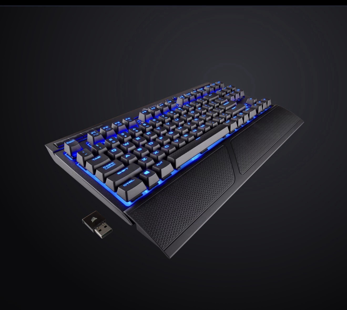 NEW SEALED Corsair K63 Wireless Mechanical Gaming Keyboard - Blue CH-9145050-NA