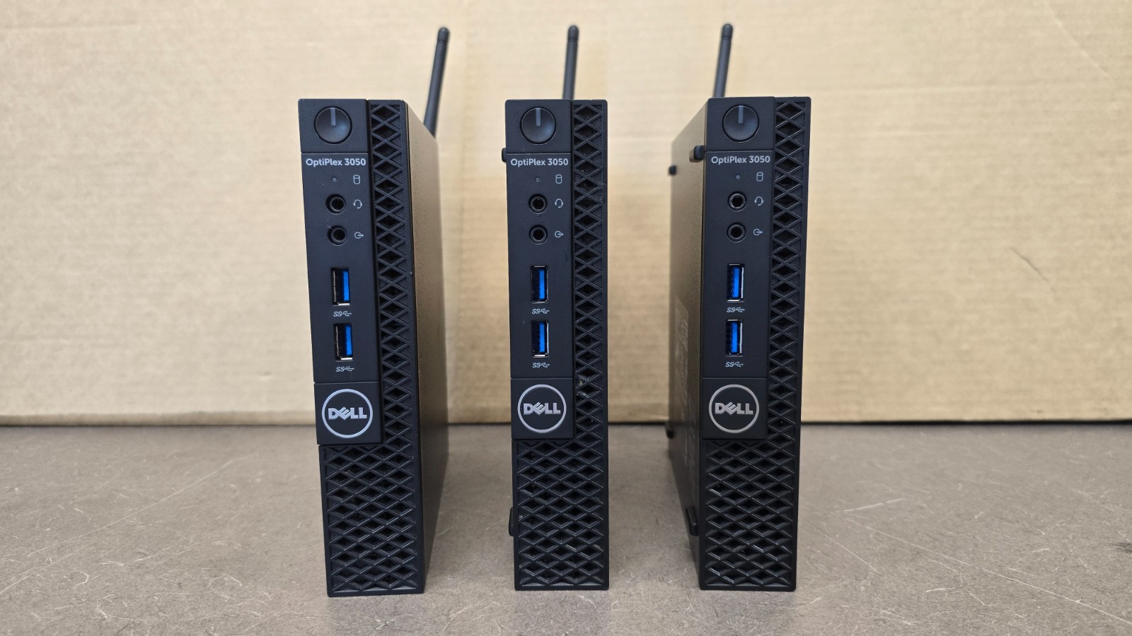 (Lot of 3) Dell OptiPlex 7040 Micro, i5-6500T, 16GB RAM *NO HDD or AC* #21