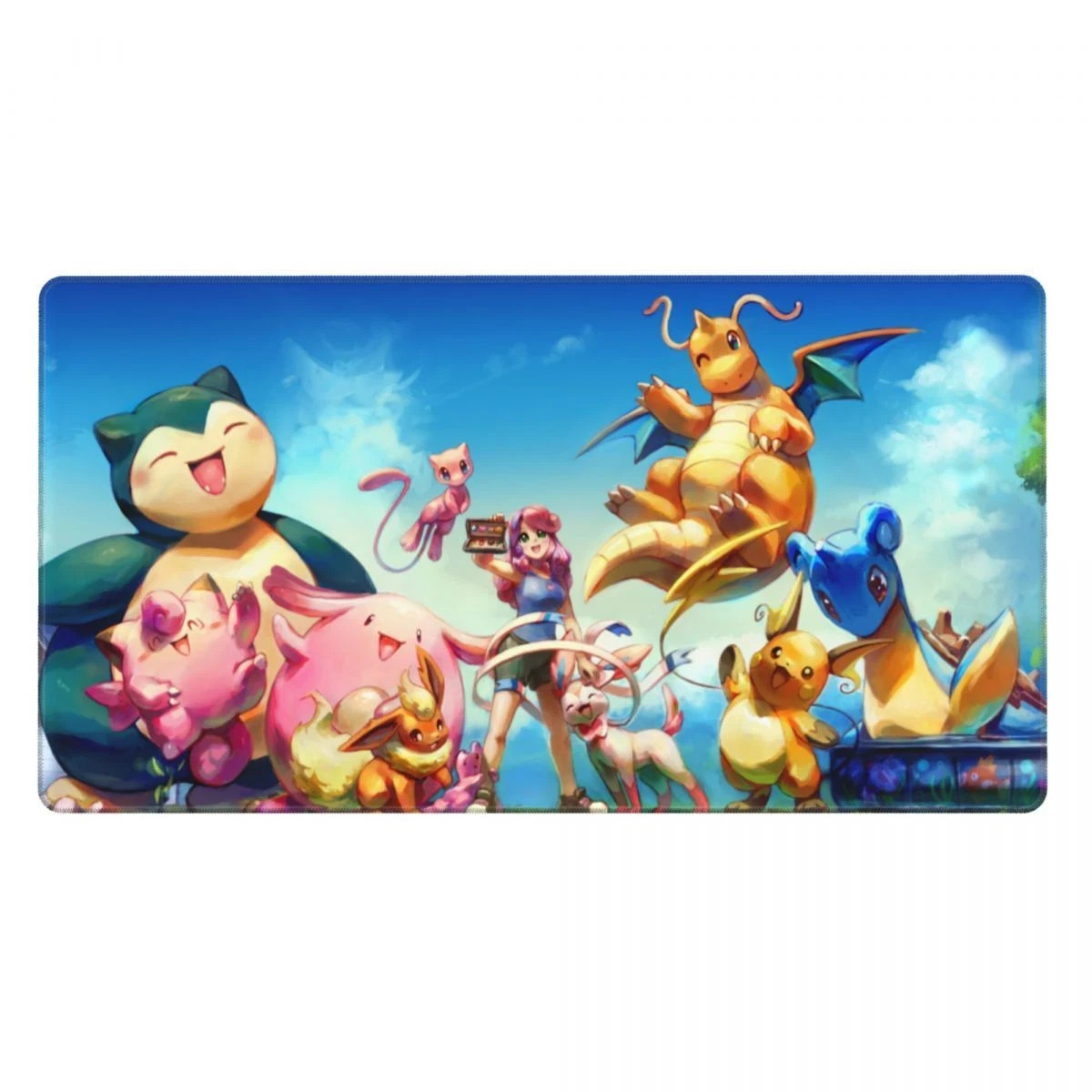 Snorlax - Pokemon Board Card Game Playmat Games Gaming Desk Mat Mouse Pad