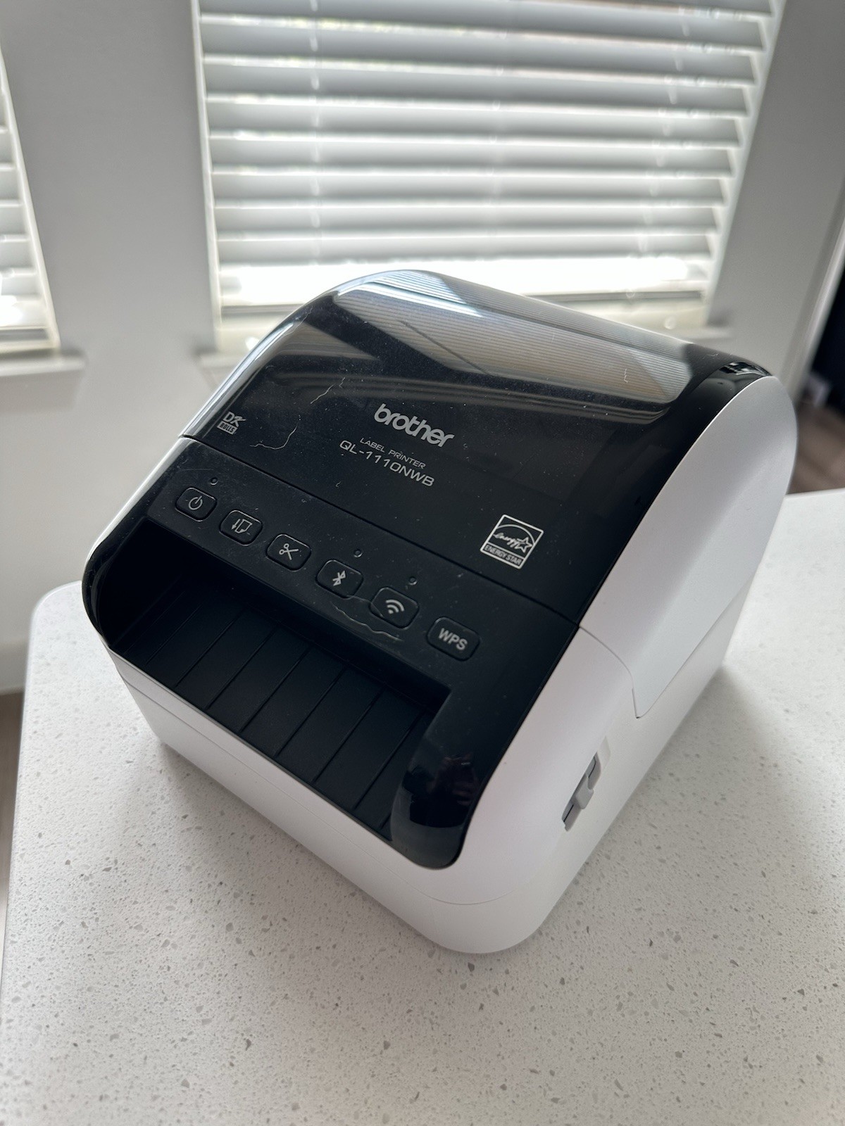 Brother QL-1110NWB Wide Format Thermal Label Printer WiFi USB Ethernet Tested