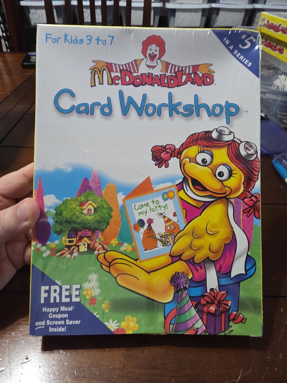 New UNOPENED 1997 McDonaldland Greeting Card Workshop #5 Windows 95 CD-ROM