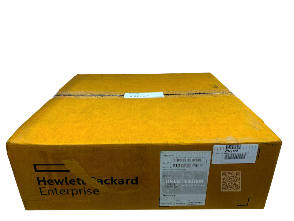 JH324A I HPE 5130 FlexNetwork 48G 4SFP+ 1-Slot HI Switch RENEW SEALED
