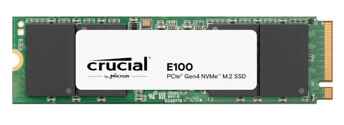 Crucial E100 480GB Gen4 NVMe SSD 4700/2500 MB/s R/W 60TBW 350K/460K IOPS 1.5M...