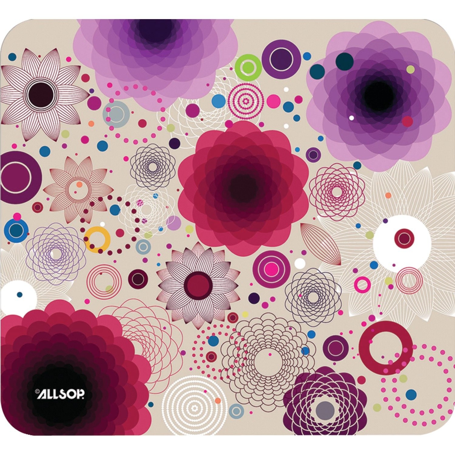 Allsop 30594 Naturesmart Mouse Pad Retro Floral