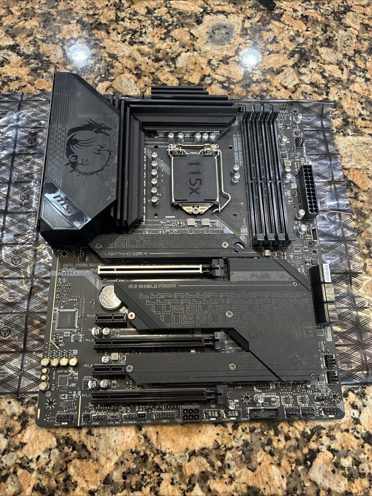 MSI MPG Z590 Gaming Plus Intel 11th Gen LGA 1200 DDR4 Motherboard US SELLER