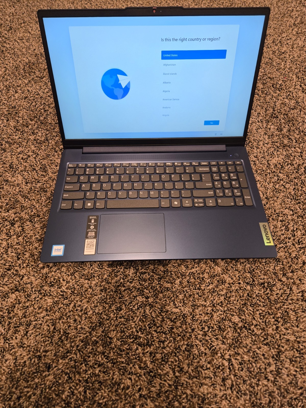 Lenovo IdeaPad 3i Slim 15.6" FHD Intel N150/8GB/128GB/Win 11 Laptop Grey