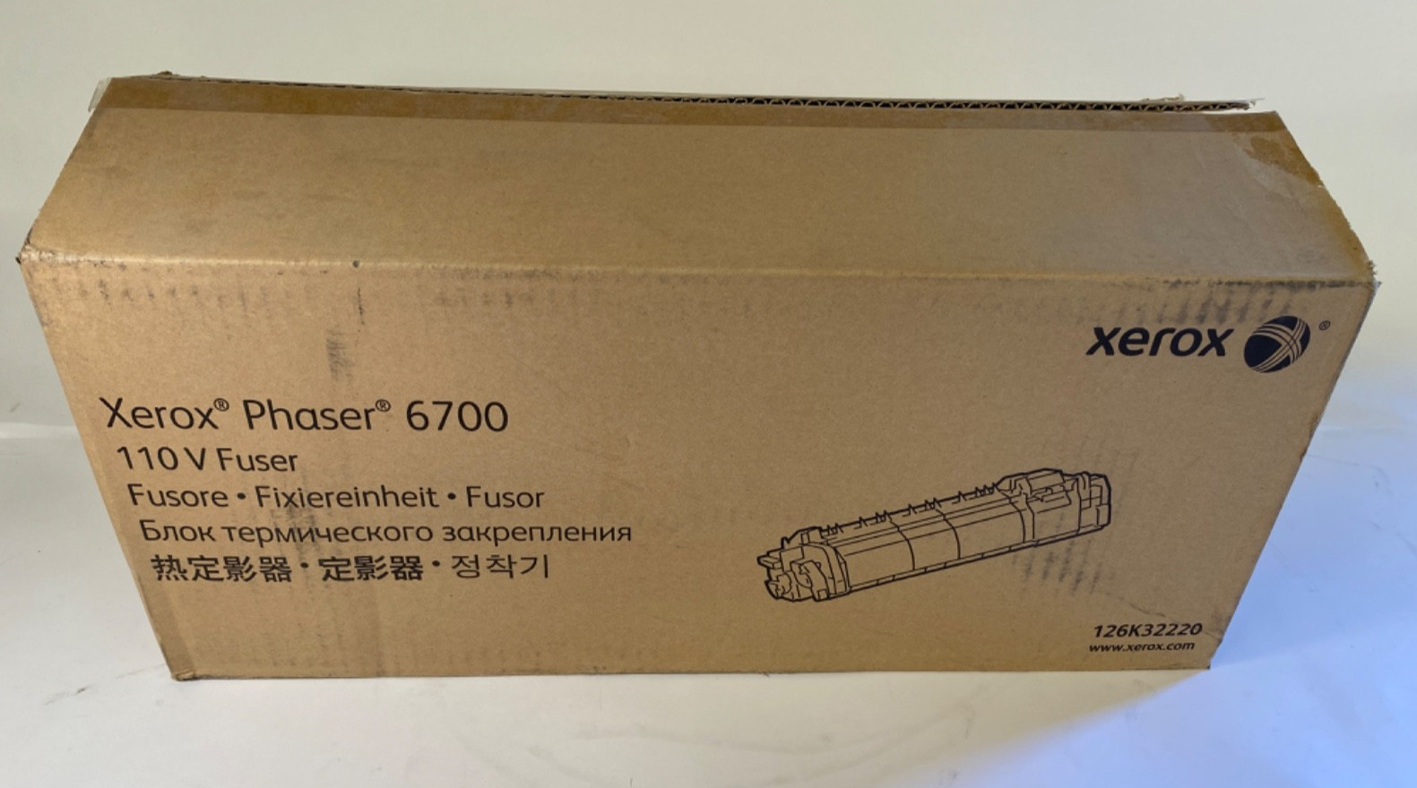 Genuine Xerox Phaser 110V Fuser 6700 CN-126K *NEW