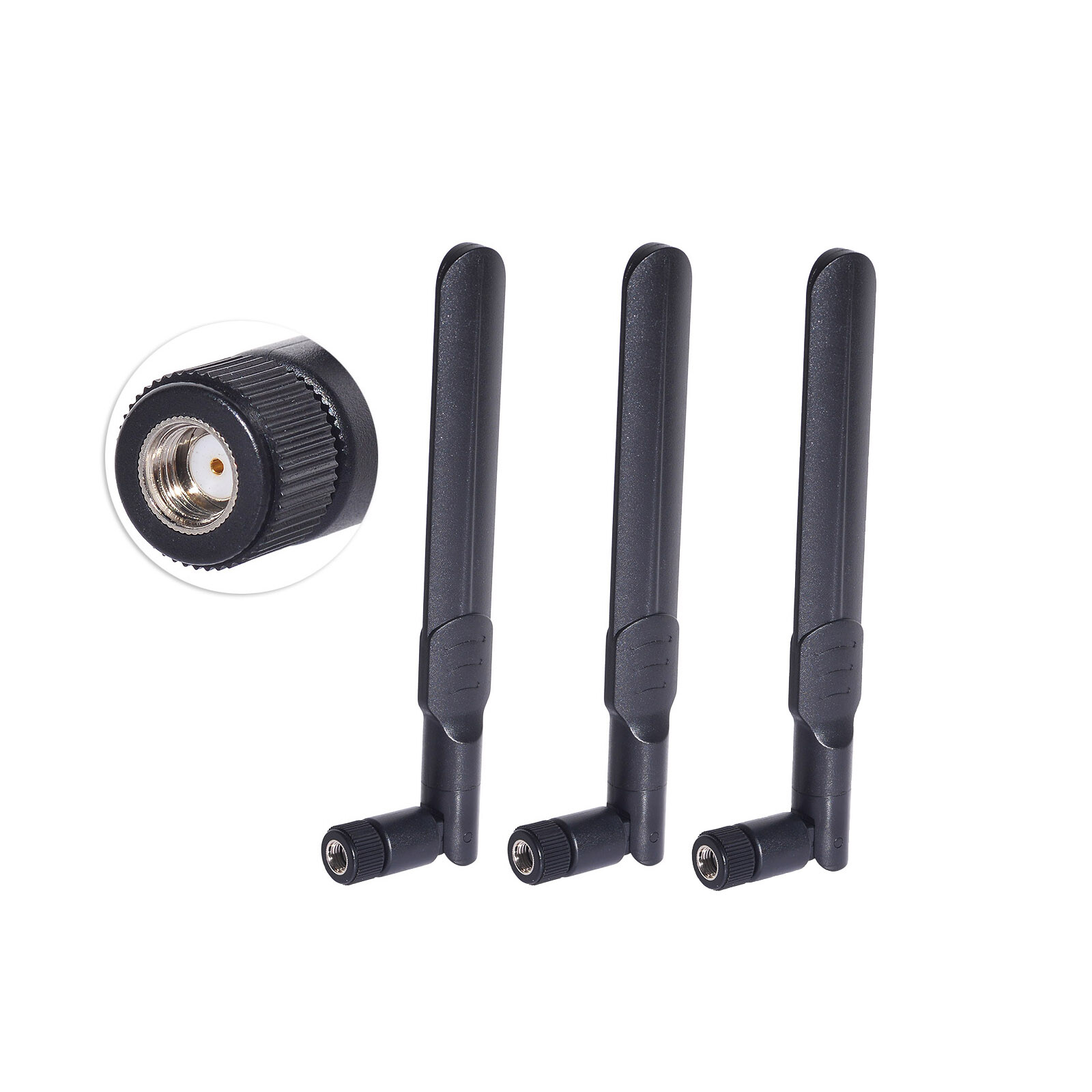 3X 5dbi RP-SMA WiFi Antenna 2.4/5Ghz For NETGEAR Router R7000 R6900 R6700 R7300