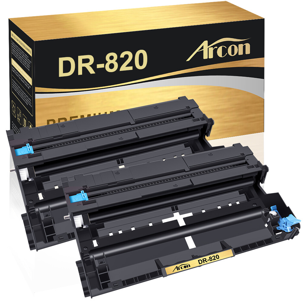 2PK DR820 DR-820 Drum Unit for TN850 TN880 Toner HL-L5000D MFC-L5700DW Printer