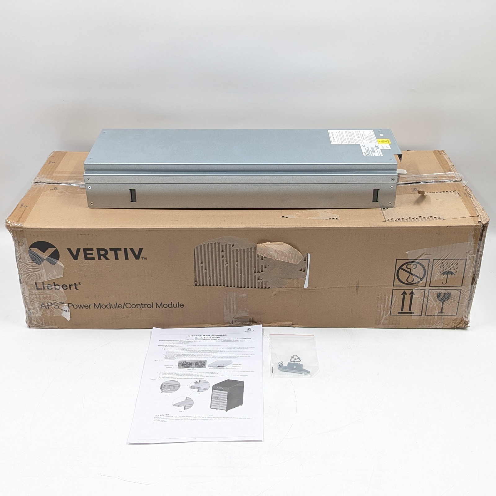 Liebert APS Battery Module for UPS12460 F2 FR (APSBATMODCU) Gray