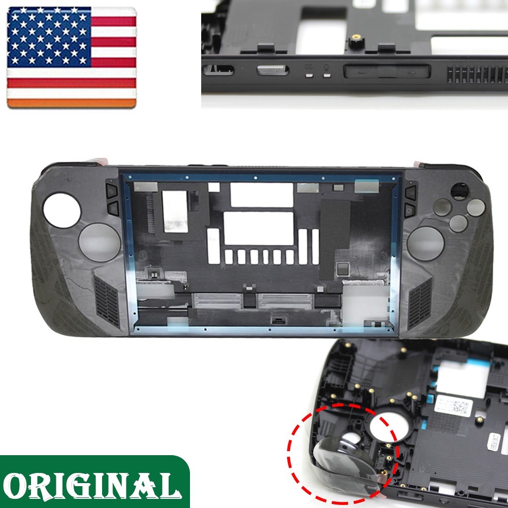 OEM Front LCD housing cover with Trigger LB RB Keys Button For ASUS ROG Ally X