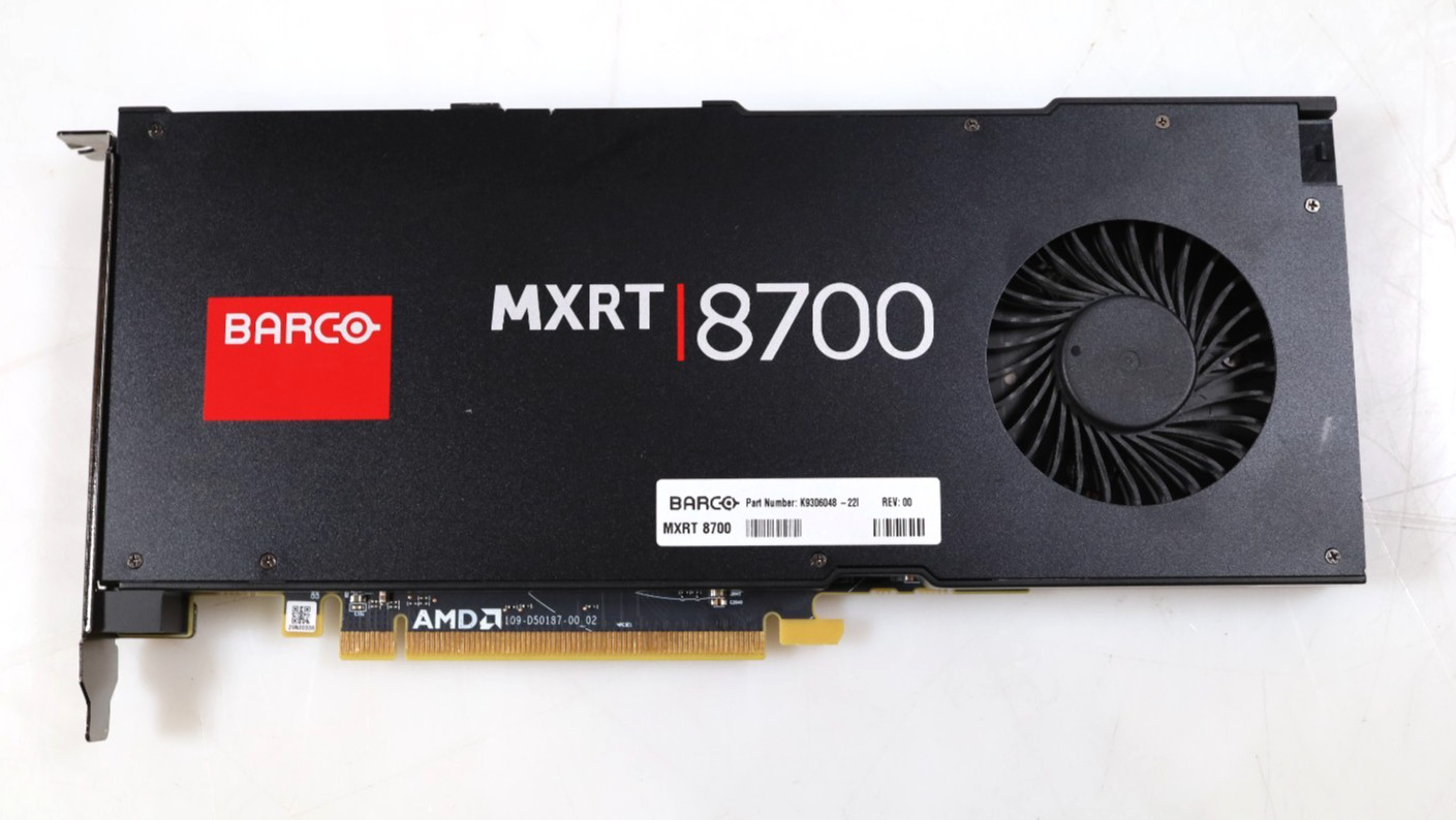AMD Barco MXRT 8700 16GB GDDR5 Graphics Video Card GPU
