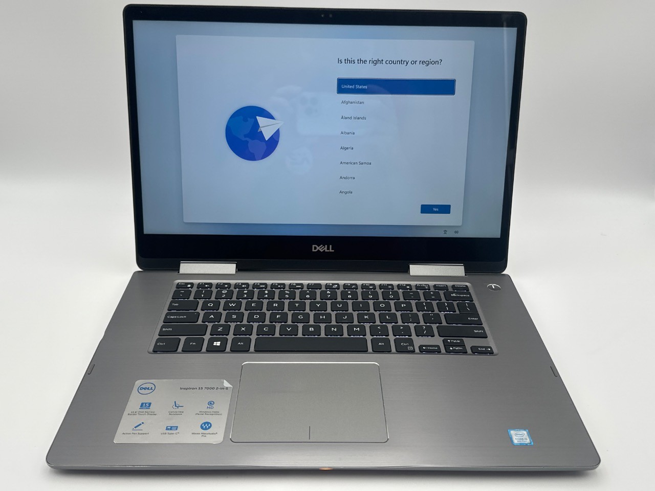 Dell Inspiron 7573 | i5-8250U | 8GB RAM | 256GB SSD | Windows 11 Home | Gray