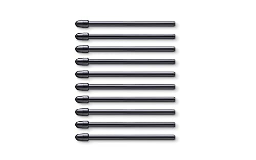 Wacom ACK22211 Kit 10 Standard Tips for Pro Pen 2  Black