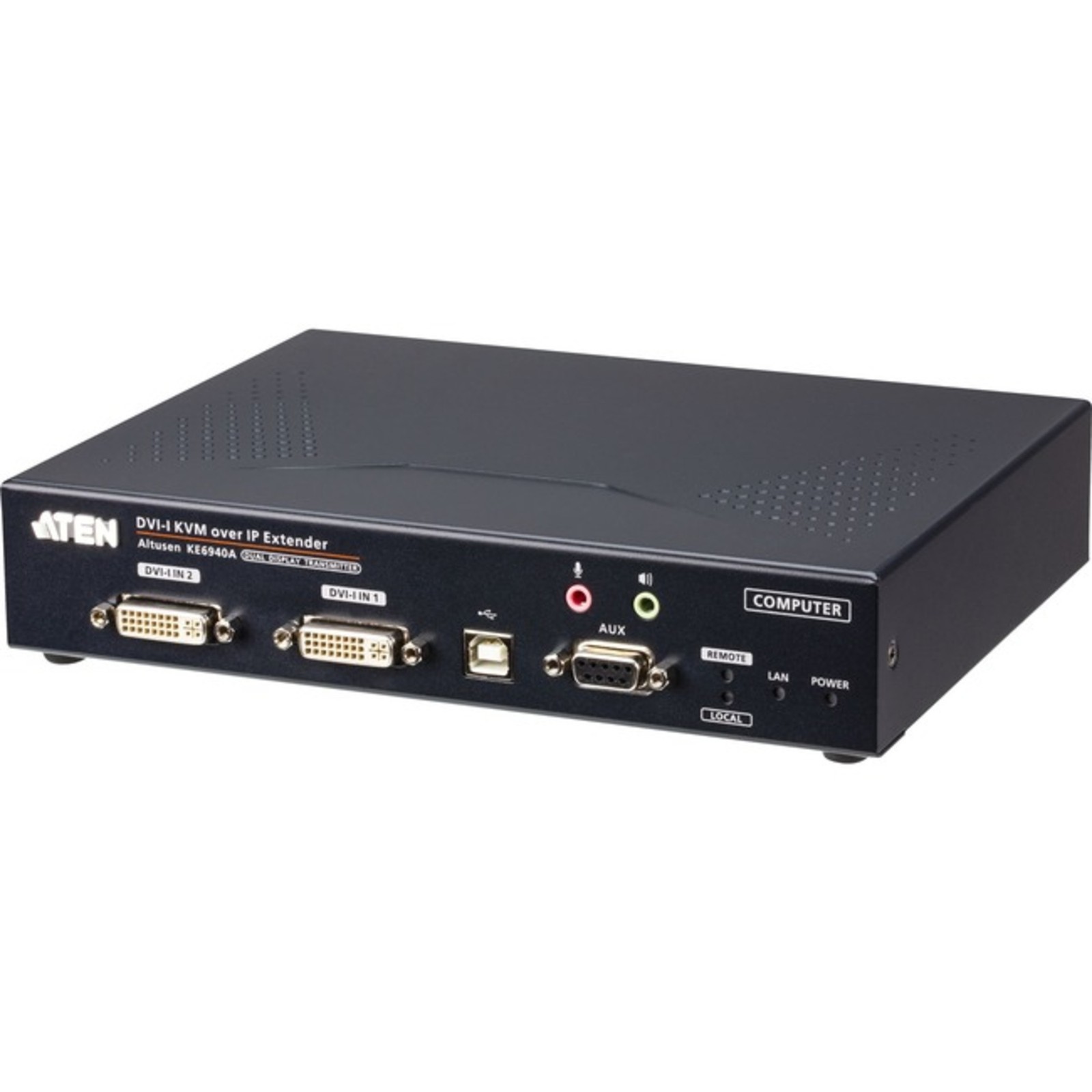 Aten - KE6940AT - ATEN DVI-I Dual Display KVM over IP Transmitter - 2