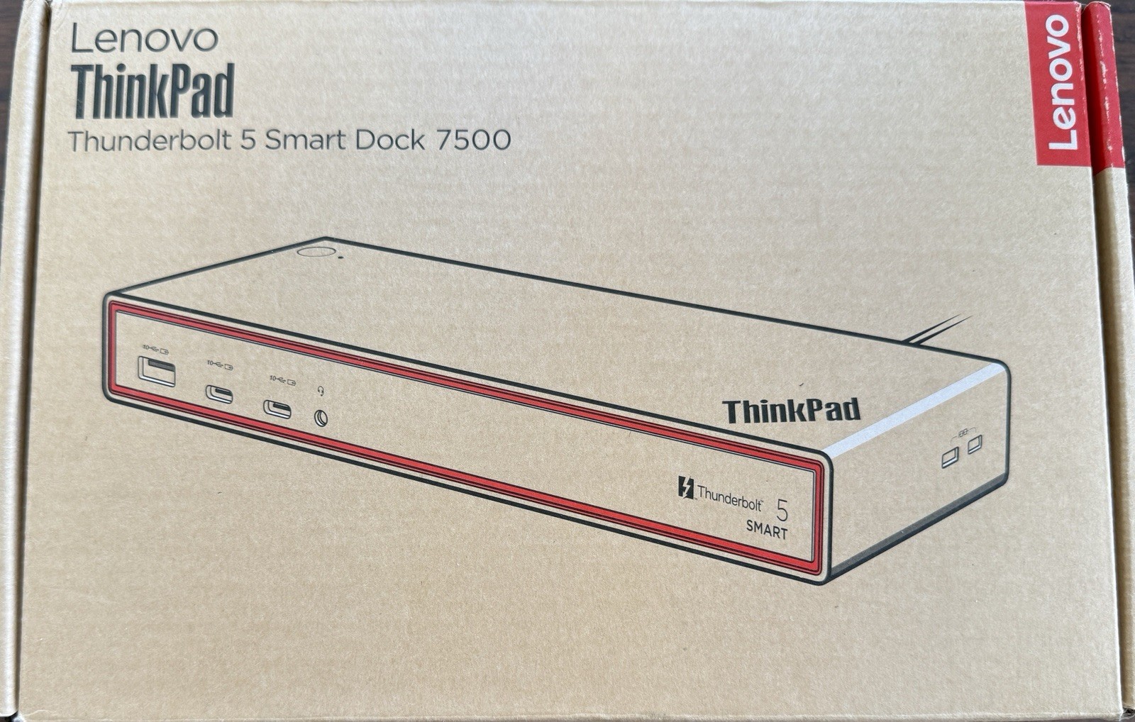 Lenovo ThinkPad Thunderbolt 5 Smart Dock 7500 (40BA0265US) Docking Station