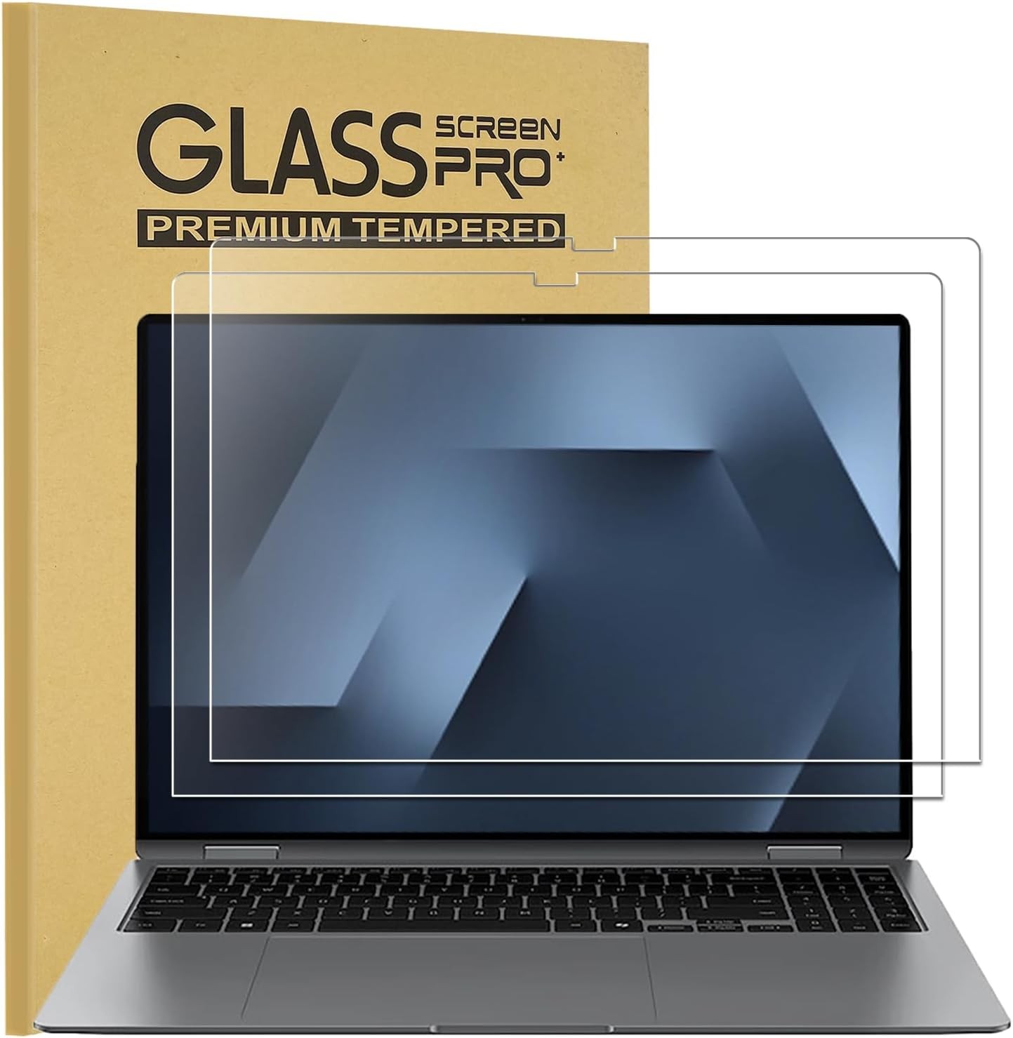 2 Pack Tempered Glass Screen Protector for 2026 New 16-Inch Samsung Galaxy Book6