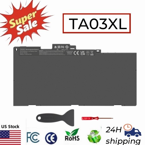 TA03XL Battery for HP EliteBook 745 755 840 848 850 G4 ZBook 14U G4 Series 51Wh