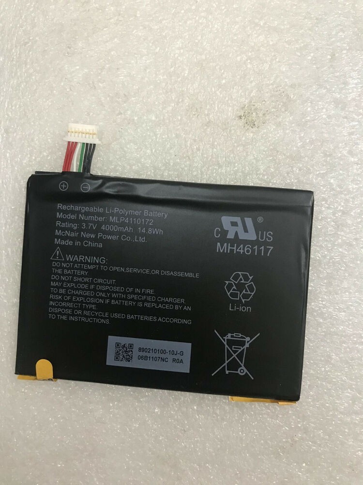 1PC  For  McNally OverDryve 7 / 8 pro Car gps 4000mAh MLP4110172 Battery