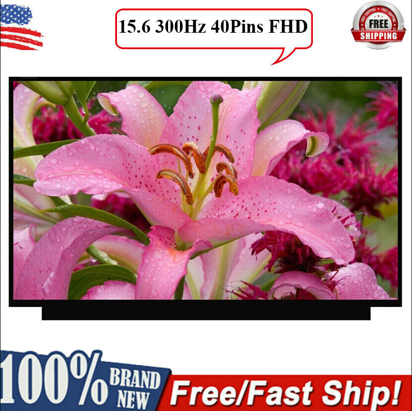 NEW TL156VDXP01-00 15.6" IPS 300Hz FHD LED LCD Screen Display 1920x1080 40Pins.