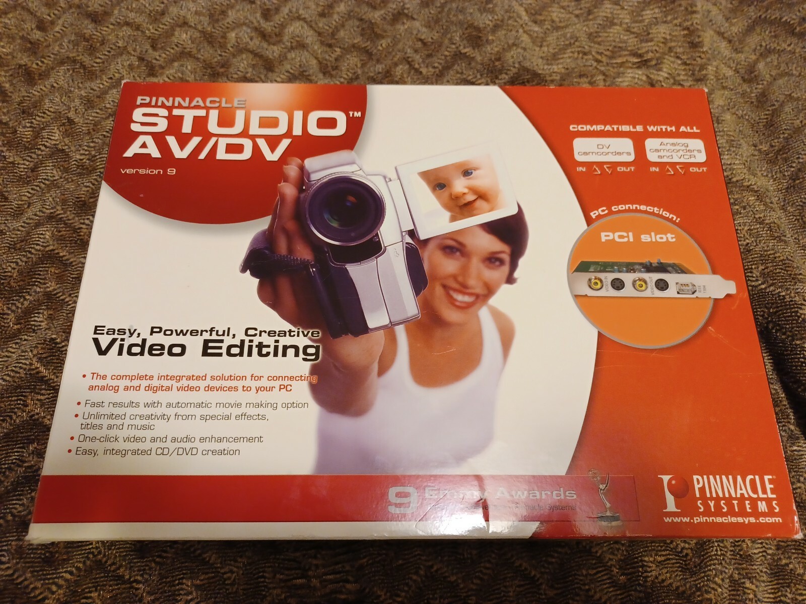 New Pinnacle Studio AV/DV Version 9 PCI Slot