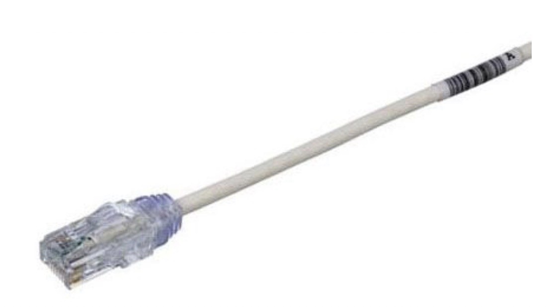 5ft Off-White Panduit CAT6A Patch Cable UTP28SP5