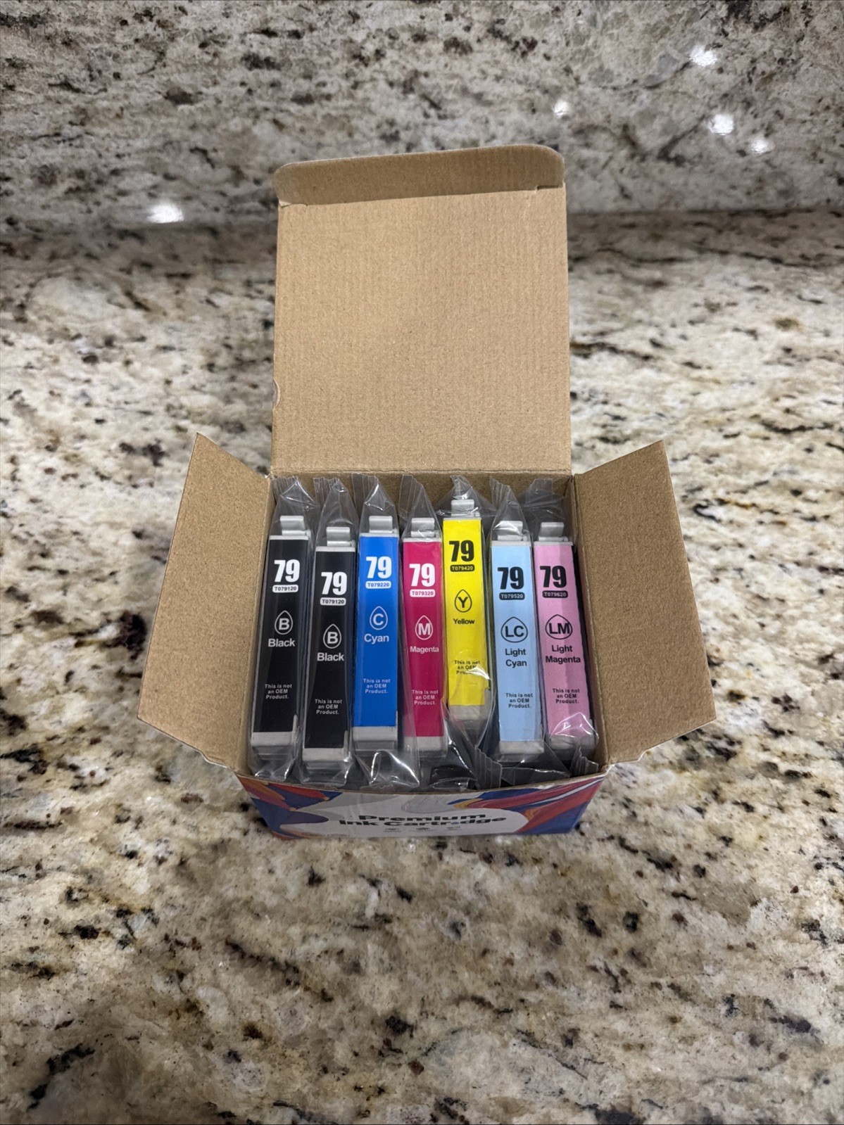 EZink #79 400 printer 7 pack ink