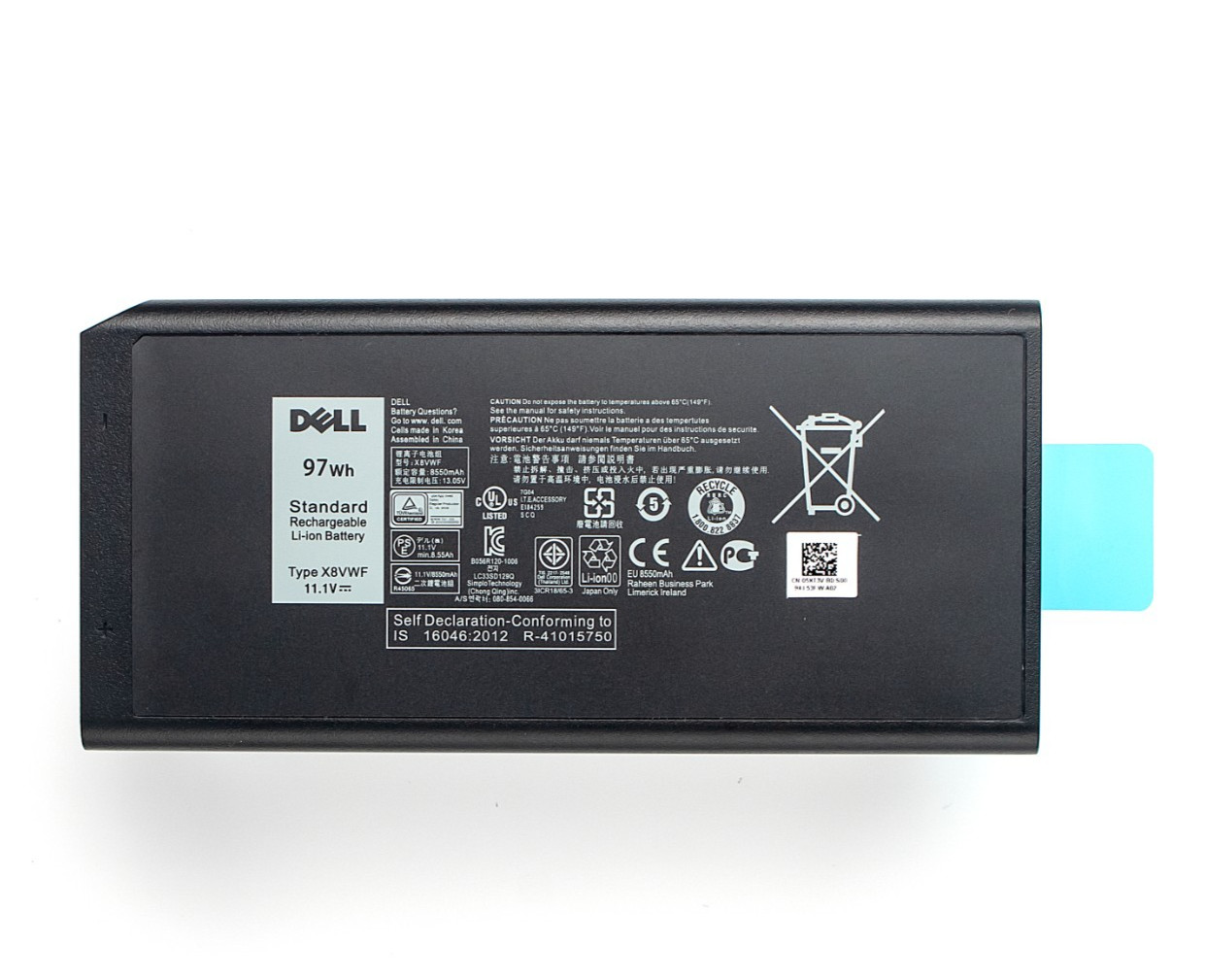 OEM Genuine X8VWF Battery For Dell Latitude 5414 E5404 E7404 CJ2K1 VCWGN YGV51