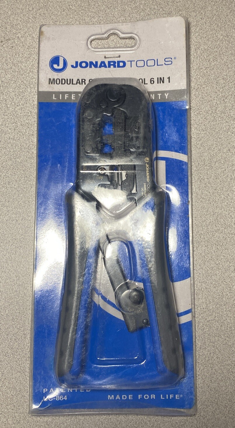 Brand New-Jonard Modular Crimping Tool 6 In 1 UC-864