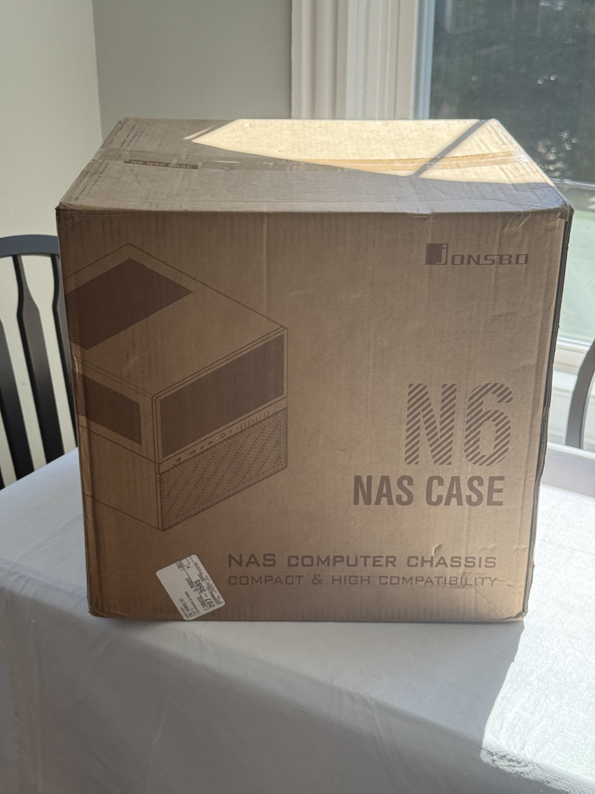 JONSBO N6 NAS Micro ATX PC Case - Factory Sealed, Brand New