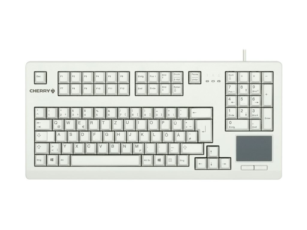 Cherry G80-11900 TouchBoard USB Keyboard Grey Spain G80-11900LUMES-0