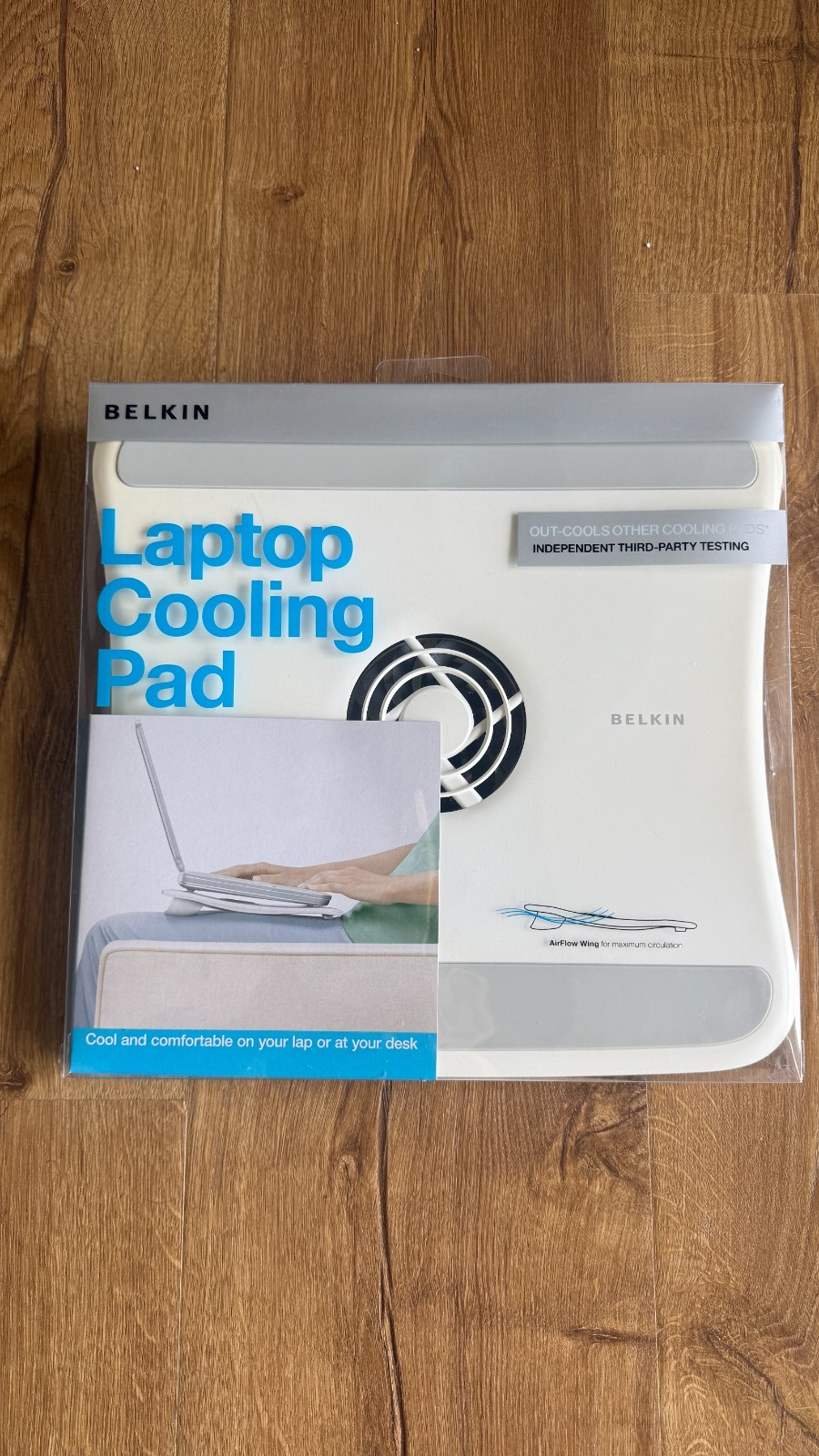 Belkin Single Fan Laptop Cooling Pad USB Powered F5L055 BRAND NEW Unopened