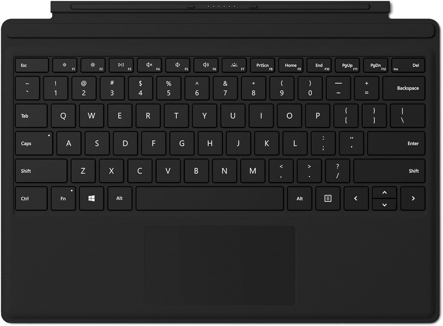 Genuine Microsoft Surface Pro TypeCover Keyboard for Pro 7/6/5/4/3(1725) Blk#3M6