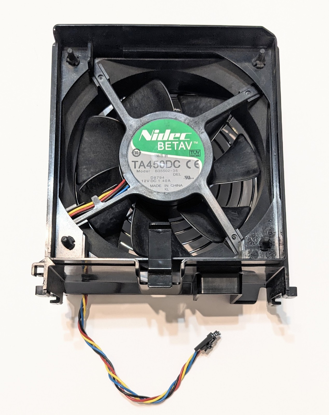 Nidec Beta V TA450DC Model B35502-35 12V DC 1.40A Server Cooling Fan - Tested