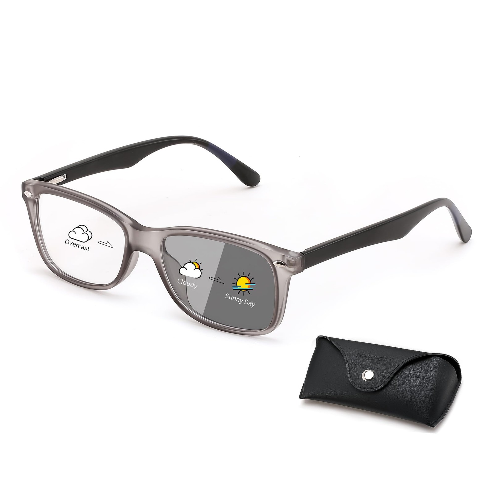 Blue Light Blocking Photochromic Glasses UV400 Protection B1264