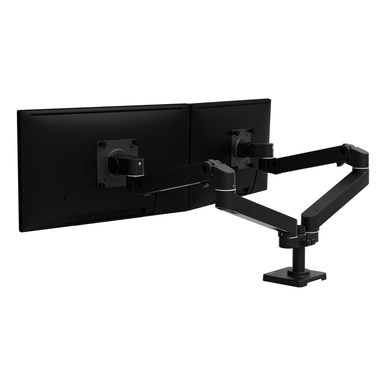 Ergotron 45686292 Dual Monitor Desk Mount Matte Black