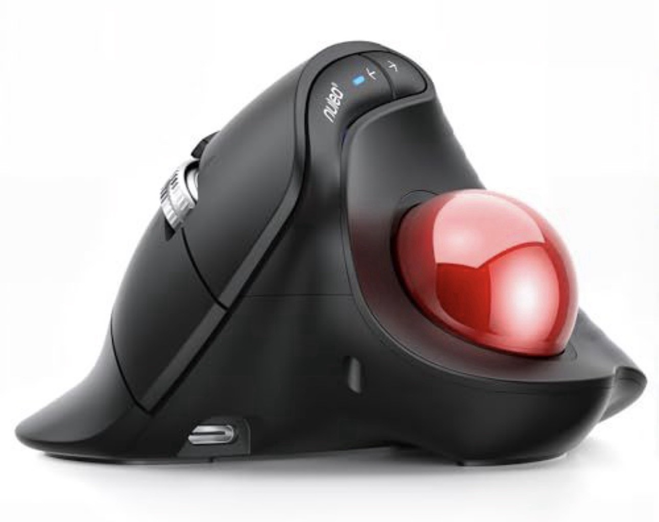 Nulea Wireless Ergonomic Vertical Trackball Mouse Thumb Control